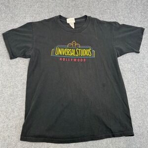 Universal Studios Hollywood T Shirt Black Mens XL Graphic Tee